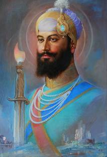 Shri Guru Gobind Singh Ji Paper Print