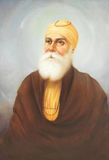 Guru Nanak Dev Ji Paper Print