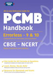 Errorless Science and Mathematics Formula Handbook for Class 9 & 10