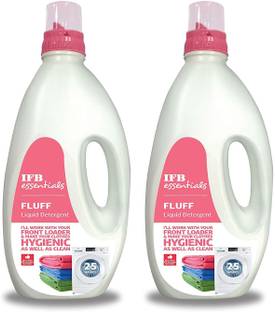 IFB FLUFF LIQUID DETERGENT 2 BOTTLES OF 1 LITTR Multi-Fragrance Liquid Detergent