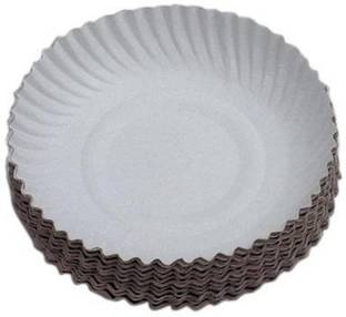 SULEKAS 7 inch Paper plate Dinner Plate