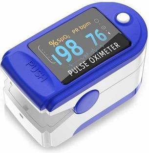 Dr. Oxiblue FINGER PULSE OXIMETER CL-001 + OLED Digital Finger Pulse Oximeter Spo2H Blood Oxygen Monitor Arterial Saturation Monitor With Pulse Rate Monitor Heart Rate Monitor Medical Health Monitoring Device with Automatic Shutdown Fintertip Pulse Oximeter for Measuring Human Hemoglobin Saturation Pulse Oximeter