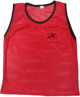 VECTOR X VX-BIBS-RED-L Large Football Bib