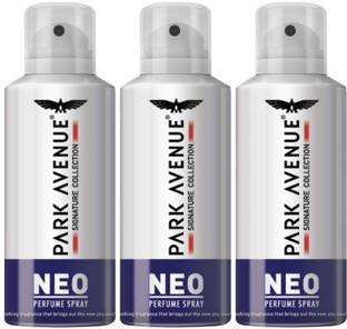 PARK AVENUE Neo Signature Buy 2 Get 1 Free Combo Deodorant Spray  -  For Men