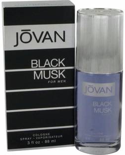 Jovan Black Musk Cologne Spray Vaporisateur Eau de Cologne  -  88 ml