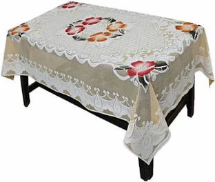 DELHI PVC CORP Self Design 4 Seater Table Cover