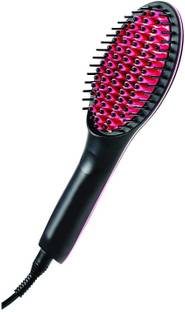 Drunna 2 in 1 Nano Women's Electric Hair Straightening LCD Screen Comb Brush with Temperature Control 2 in 1 Nano Women's Electric Hair Straightening LCD Screen Comb Brush with Temperature Control Hair Straightener Brush