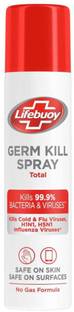 LIFEBUOY Germ Kill Sanitizer Spray, Antibacterial Surface Disinfectant Spray Sanitizer Spray Can