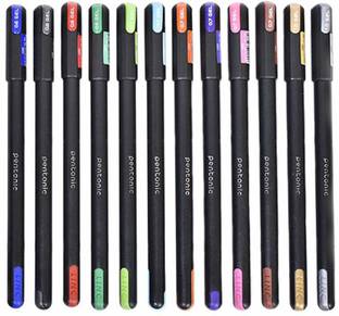 Linc 0.6 To 1.0mm Gel Pen Hard Box Case | Fast Dry, Waterproof Ink For Smooth Writing Gel Pen