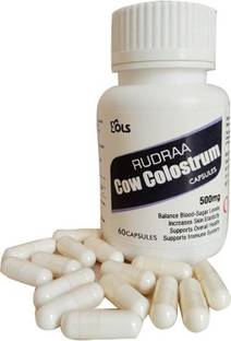 Rudraa COW COLOSTRUM 500mg IMPROVE METABOLISM AND BOOST IMMUNITY