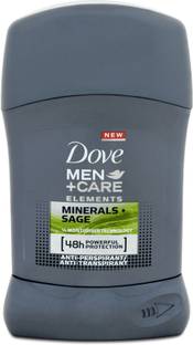 DOVE Minerals sage Deodorant Stick  -  For Men