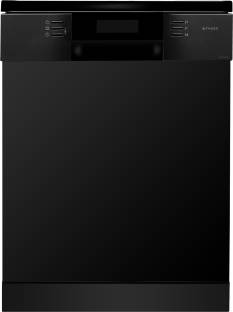 FABER FFSD 8PR 14S-BK Free Standing 14 Place Settings Intensive Kadhai Cleaning| No Pre-rinse Required Dishwasher