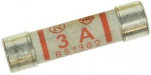 gobagee Ceramic Fuse- 3 amp Electrical Fuse (3 A) (pack of 2) Electrical Fuse
