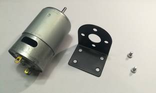 Diycart RS-555 Lawn Motor for Drill Fan Cooler Large Torque High Power Low Noise DC Motor Electrical Supply Accessories (RS 555 with Clip) Electronic Components Electronic Hobby Kit