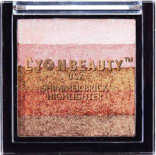 L'YON BEAUTY Brick Highlighter (Shade -01) Highlighter (Multicolor) 5 g