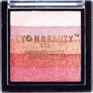 L'YON BEAUTY Brick Highlighter (Shade -02) Highlighter (Multicolor) 5 g