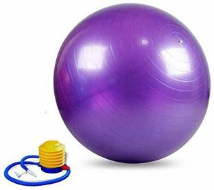 HOMFRO Rubber Anti-Burst Gym Ball, Round Shape, 65 cm Gym Ball