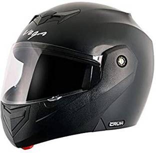 VEGA CRUX FLIP UP HELMET BLACK Motorbike Helmet