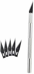 Samvardhan Pen Knife Cutter Metal Grip Cutting Mat