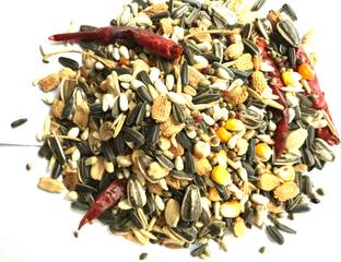 Nitishree Premium Macaws, Cockatoo, Big Parrots, Large Parrots and African Grey Parrot Bird Food Mix -...