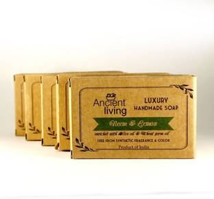 Ancient Living Neem & Lemon Luxury Handmade Soap