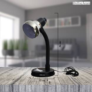 Wemex Matte Black S.O.N.Y Chrome Table Lamp