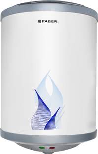 Faber 10 L Storage Water Geyser (VULCAN 10V, White) (White)