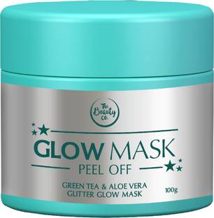 The Beauty Co. Green Tea & Aloe Vera Glitter Glow Mask