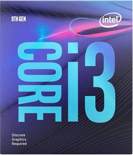 Intel Core i3-9100F 9th Generation 3.6 GHz Upto 4.2 GHz LGA 1151 Socket 4 Cores 4 Threads 6 MB Smart Cache Desktop Processor