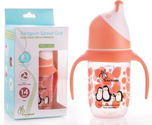 R for Rabbit Spout Cup 180 ml|6 fl oz|Anti Spill Hygenic Soft Spout BPA Free for Baby