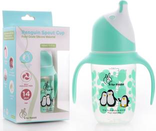 R for Rabbit Spout Cup 180 ml|6 fl oz|Anti Spill Hygenic Soft Spout BPA Free for Baby
