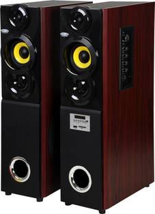 OSCAR OSC-16700BT - 2.0 Tower Speaker Home Theatre System with Echo Control Karaoke Mic and 2 Slot for External Mic(Black) 40 W Bluetooth Tower Speaker