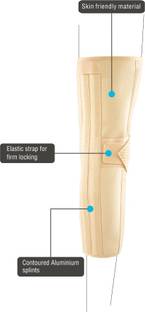 VISSCO Knee Brace - Long 19 Knee Support for Osteoarthritis of knee joint Pain Knee Support