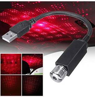 TABARET Car Ambient Star Light, 12V LED Car Atmosphere Lamp, 360° Rotation&Multi-Angle Adjustment, Life Up to 60,000 Hours Use for USB Night Light/Room/Car/Party Decoration Car Fancy Lights Car Fancy Lights