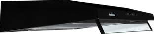 Sunflame SLIM 60 BK CF Wall Mounted Black 500 m3/hr Chimney