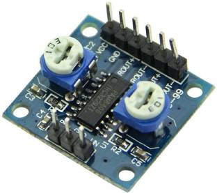 Diycart PAM8406 Digital Audio Amplifier Board With Volume Preset (5 volts) 10Watt Stereo Sound Recorder and Sound Circuit Electronic Hobby Kit