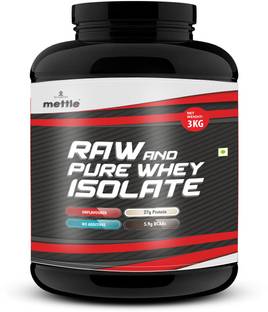 METTLE Raw and Pure Whey Isolate Whey Protein