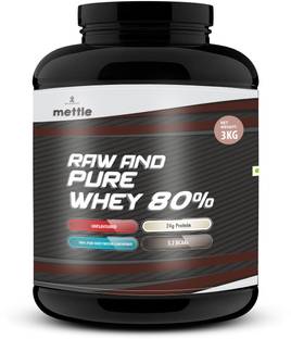 METTLE Raw and Pure Whey 80% Whey Protein