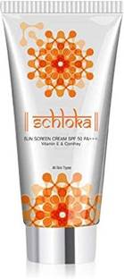 MODICARE SCHLOKA Sunscreen - SPF 50 PA++++ Sun Screen Cream SPF 50 PA+++ (Vitamin E & Comfrey)