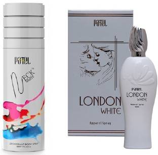 PATEL NECK Deodorant 150 ML & LONDON WHITE 60 ML Perfume