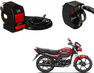 Auto Kite Head Light Fog Light Double Control Bike On/Off Handlebar Switches For Hero Passion Pro i3S Handle Bar Grip For Hero Passion