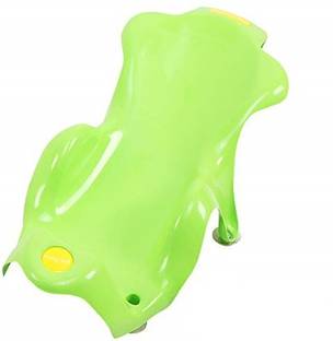Maanit Toddler Bath Seat Sling with Non-Slip Suction and Drainer Plug Baby Bath Seat