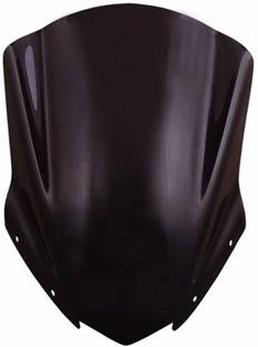 FiberKing Direct Fitting Windshield Bike Headlight Visor Bike Windshield