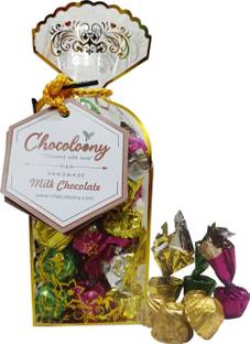 Chocoloony Milk Chocolate Gifts Set with 20 Pcs (120 Grams) Diwali, Birthday, Anniversary Gifts Caramels