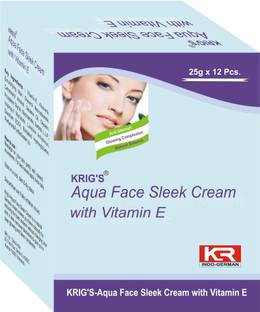 KRIGS AQUA Face Sleek Cream (with VITAMIN E)