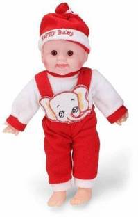 CTC CREATION Baby Musical and Laughing Boy Doll Stuffed Toys,Touch Sensors with Sound (Multicolor)