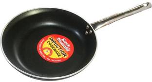 Black Diamond 4 mm Non-Stick Professional Deep Fry Pan with induction bottom without Lid Fry Pan 26 cm diameter 1 L capacity