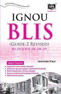 IGNOU B.LIB. GUIDE (BLI-225 To 229)