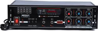 MEDHA D.J. PLUS M.NO.-995 High Quality Transistor 4Channel Stereo Power Amplifier with Big LED Display And LED Spectrum Analyser /Bluetooth/Recording /MIC Input/USB/SD Card Slot/FM Radio/AUX Input/Remote Control & Built-in Equalizer with Bass, Treble & Balance Control 500 W AV Power Amplifier