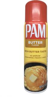 PAM Butter Flavor Non-Stick Cooking Spray Rich Butter Taste 5 Oz Palm Oil Can